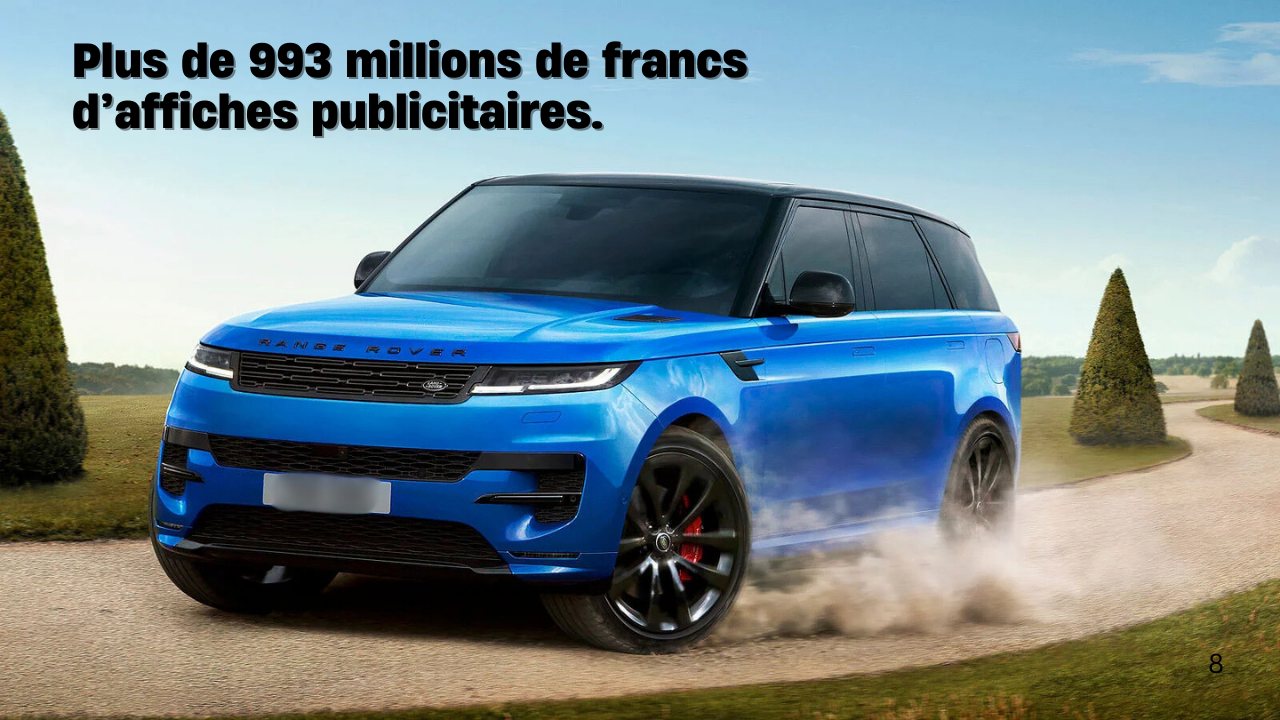 Secteur automobile ivoirien : Plus de 993 millions de francs d’affiches publicitaires