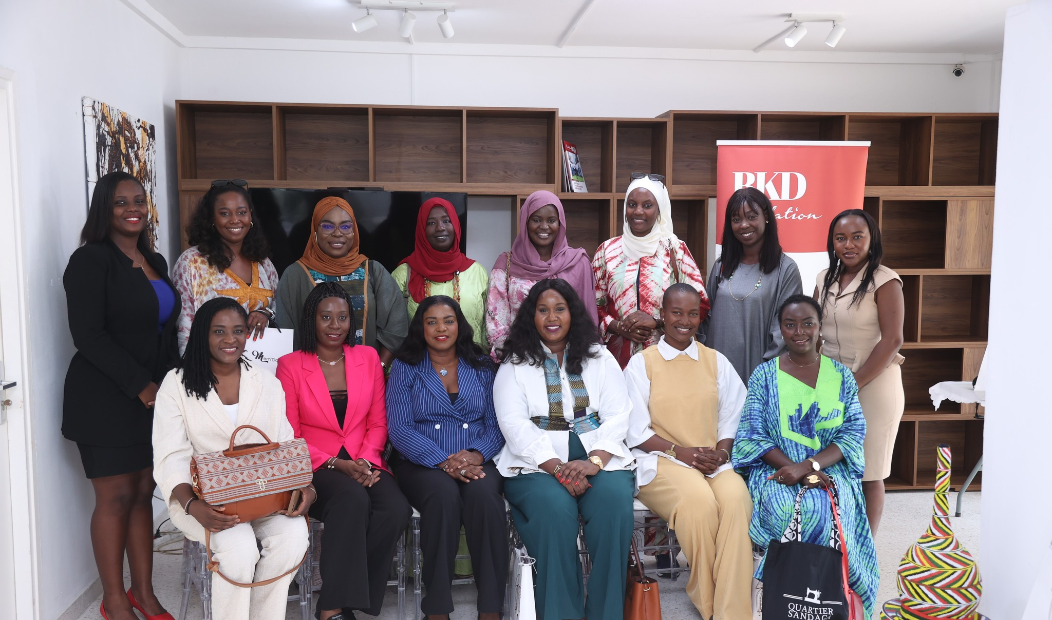 La visite d’une délégation de Femmes Entrepreneures Africaines en provenance du Sénégal (Ma Féminité) dirigée par Madame Yacine Dia Ndiaye